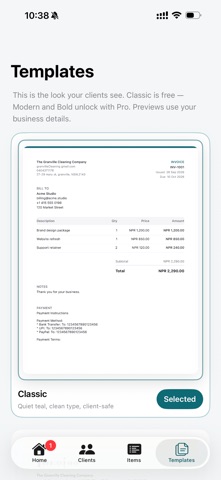 Easy Invoice Generator-Maker screenshot 3