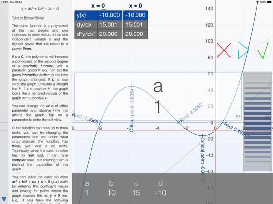 Screenshot #6 pour Fonction cubique