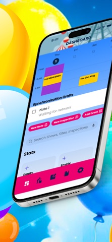 Baloons CircusPlan:Spectro screenshot