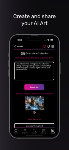Artlume screenshot