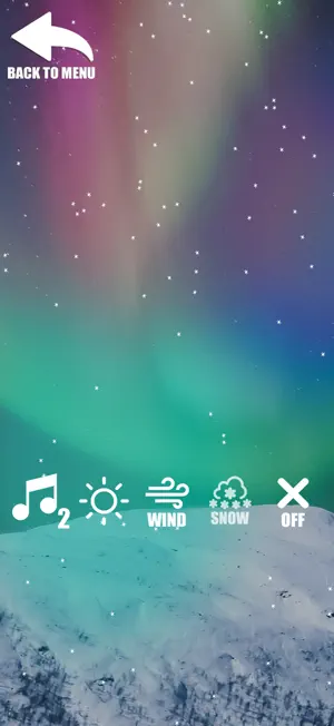 Northern lights simulator screenshot 4