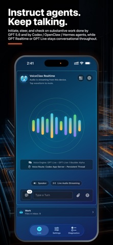 VoiceClaw Realtime Screenshot 3 of 10