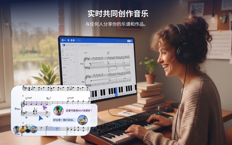 Flat: 乐谱编辑器 screenshot