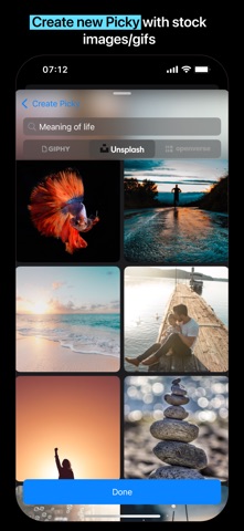 pickyFaith screenshot