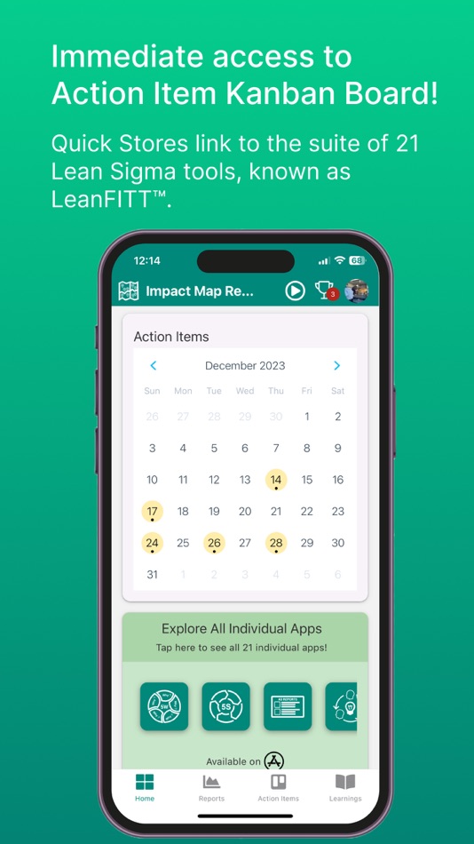 #2. Lean Impact Map Rpt (iOS) 来自: MCS Media, Inc.