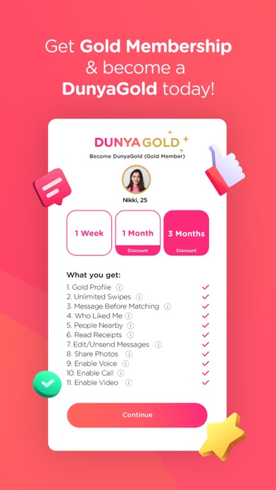 DUNYA: Muslim Dating App Screenshot