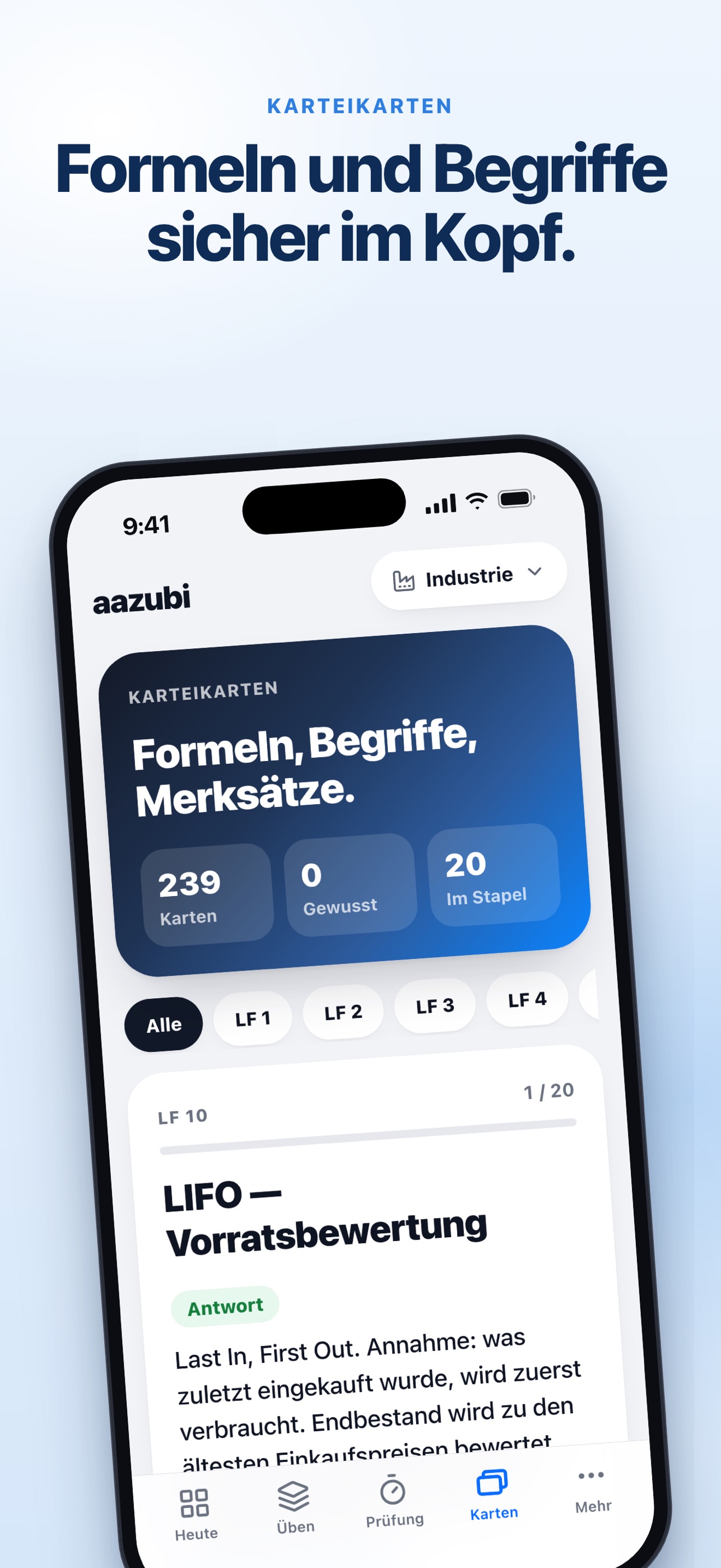 Screenshot 7 of aazubi – Azubi Prüfungstrainer