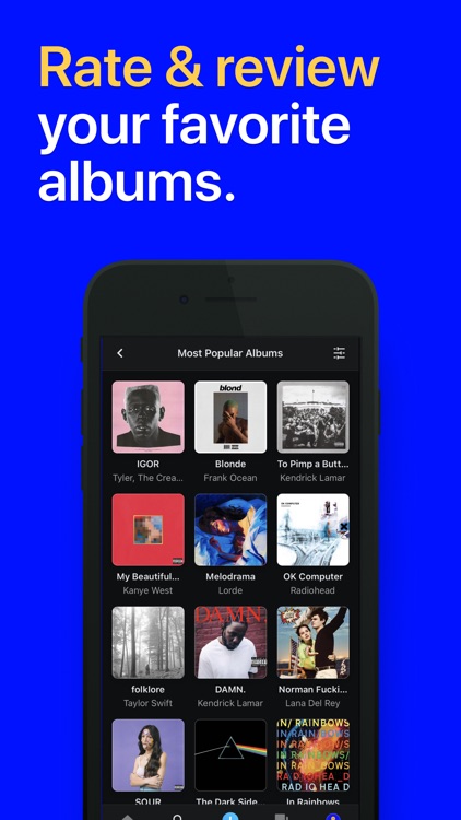 Musicboard: Albums & Songs