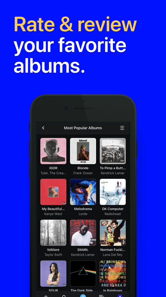 #2. Musicboard: Albums & Songs (iOS) Podle: Musicboard AB