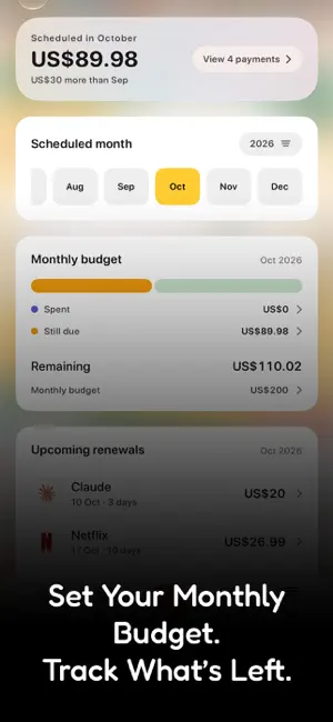 DueCat - Track Subscriptions screenshot 3