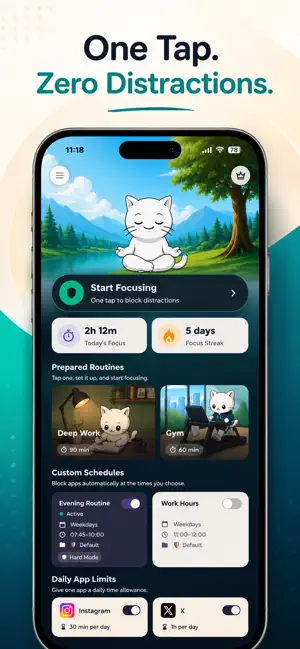 App Blocker & Focus: Simba screenshot 3