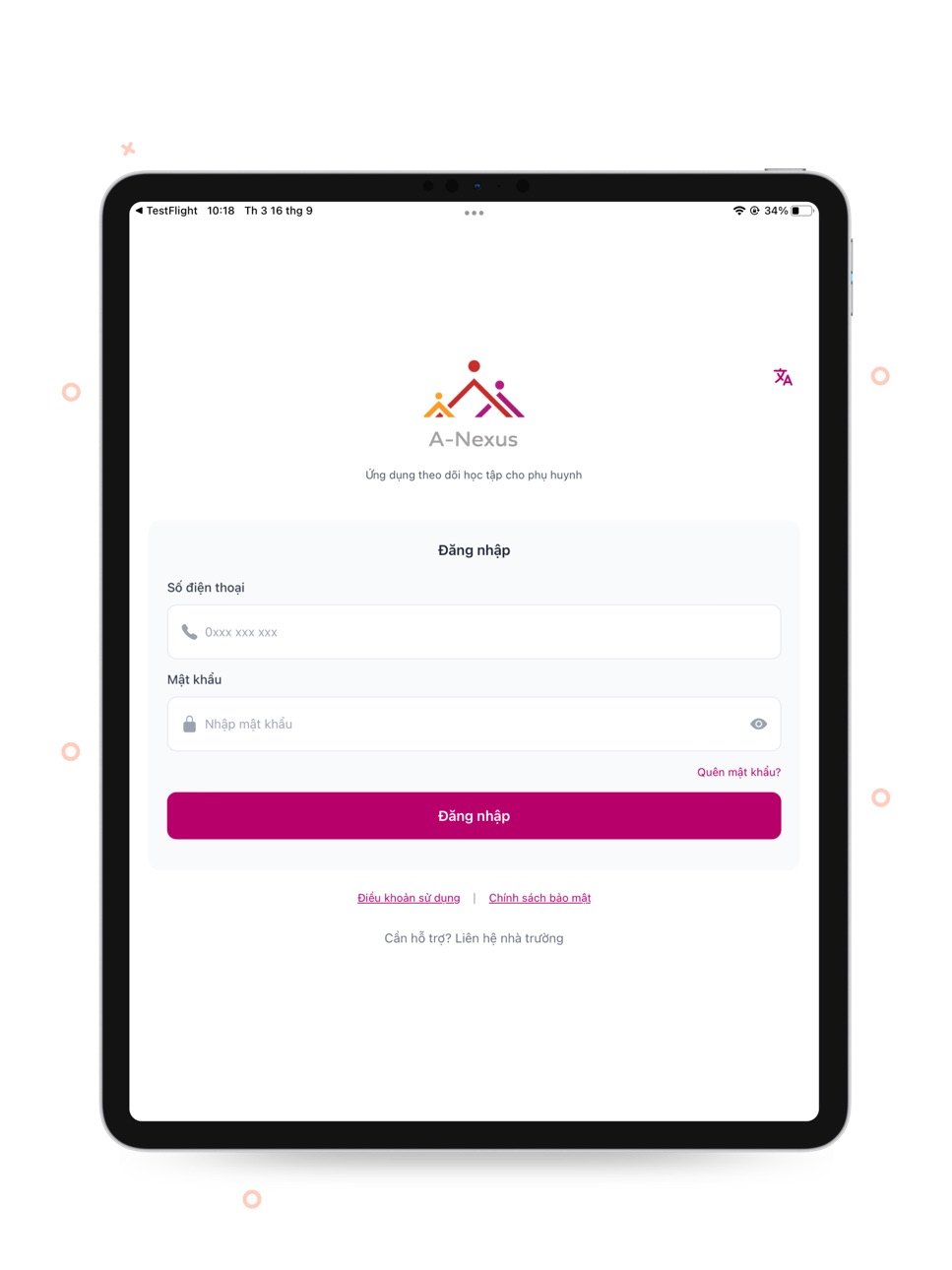 iPad screenshot
