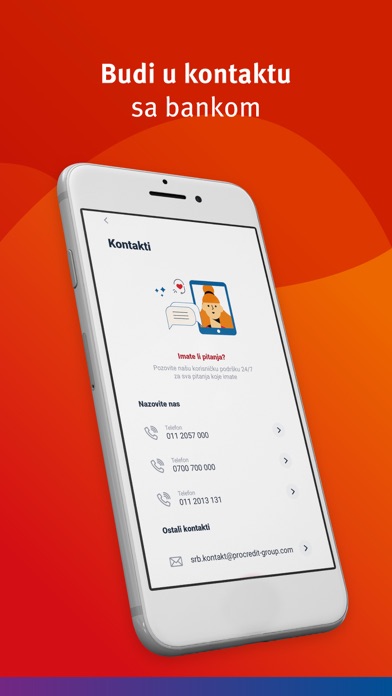 mBankar ProCredit Bank Srbija Screenshot