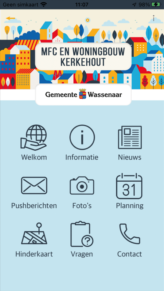 #1. MFC en woningbouw Kerkehout (iOS) 由: Gemeente Wassenaar