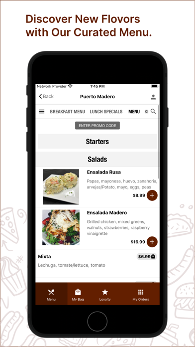 Puerto Madero Restaurant Screenshot 2 - AppWisp.com Puerto Madero Restaurant Screenshot 2 - AppWisp.com