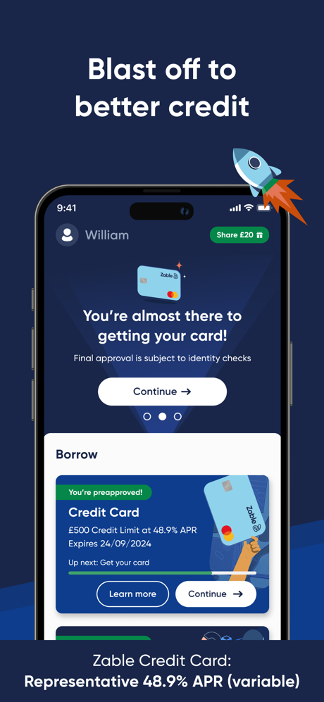 Zable - Mobile Finance screenshot 2