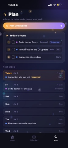 Daylark: Daily To-Do & Plan screenshot