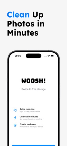 Woosh – Photo Storage Cleaner screenshot