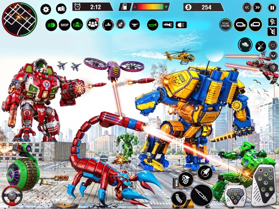 Schorpioen Robot Auto het schi iPad app afbeelding 7