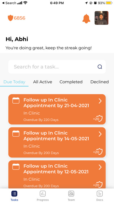 App screenshot