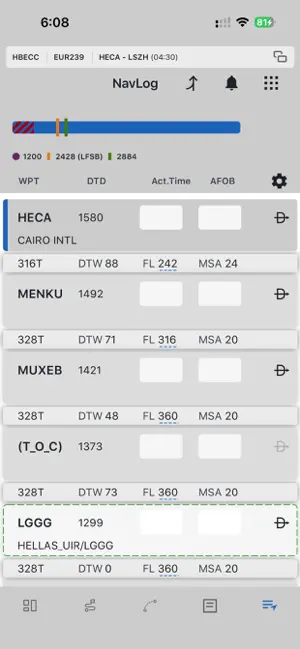 Lido mBriefing screenshot 4