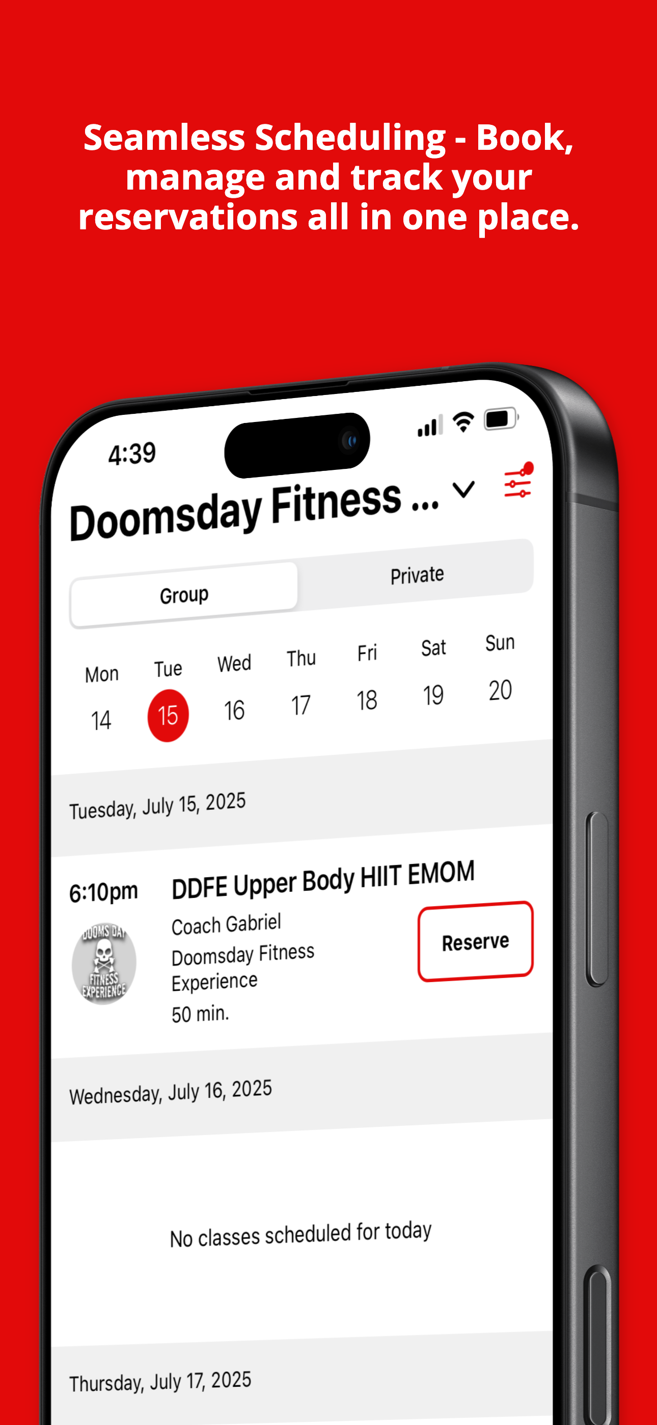Doomsday Fitness Experience CT