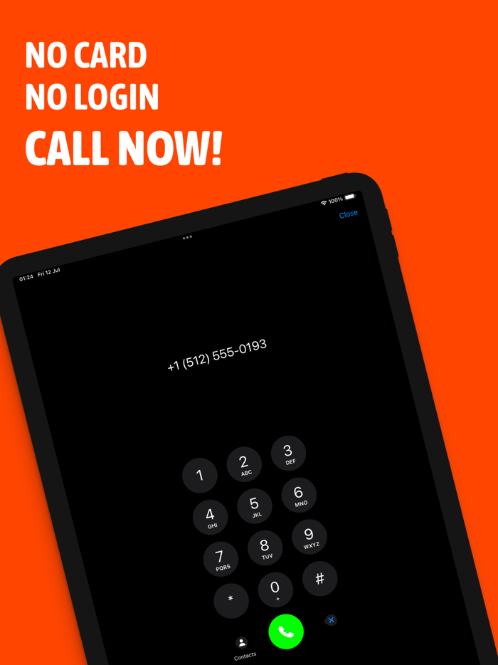 Second phone number - txt now