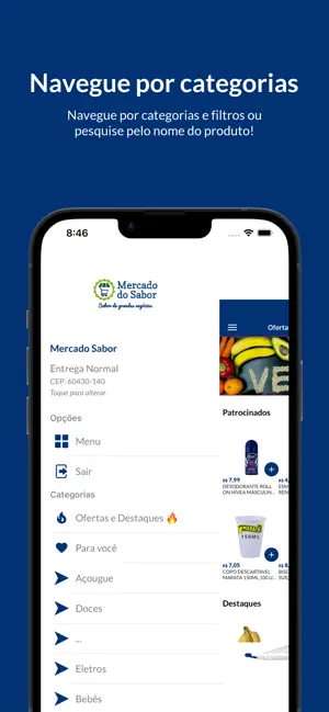Mercado do Sabor Delivery screenshot 3