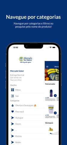 Mercado do Sabor Delivery Screenshot 3 of 5