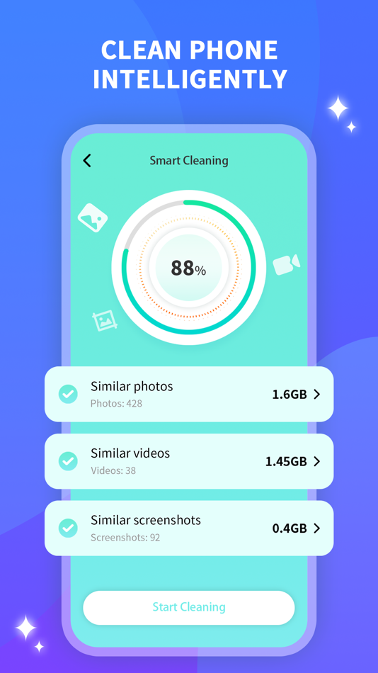 #5. Clean up: AI Storage Cleaner (iOS) Podle: 超亮 刘