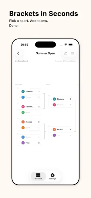 Team Maker: Single Bracket screenshot 1