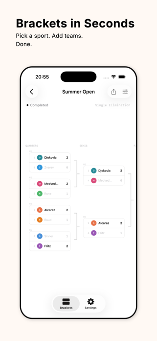 Team Maker: Single Bracket Screenshot 1 of 5