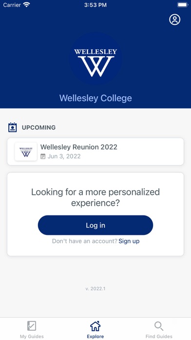 Wellesley College Screenshot