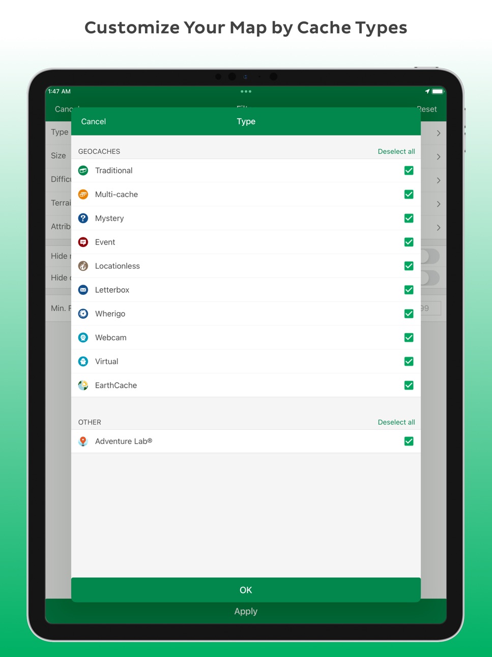 iPad screenshot