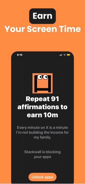 Stackwall: Earn Screen Time Screenshot 3 of 10