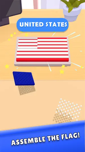 Drop Fit: World Flag Puzzle screenshot 2