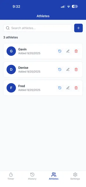 PBKeeper: Track & XC Timer screenshot 3