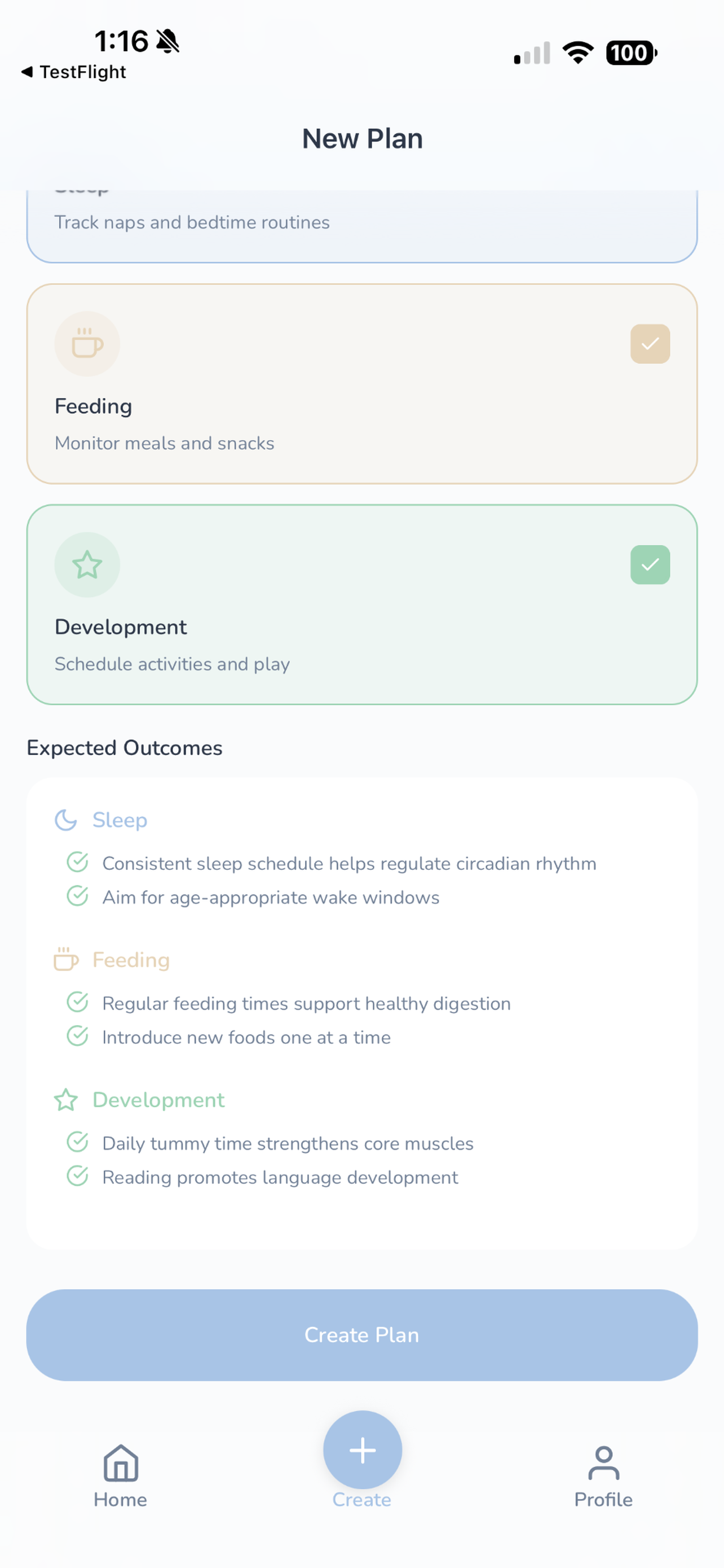 Baby Monitor Plan screenshot 2