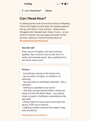 Can I Read Now?