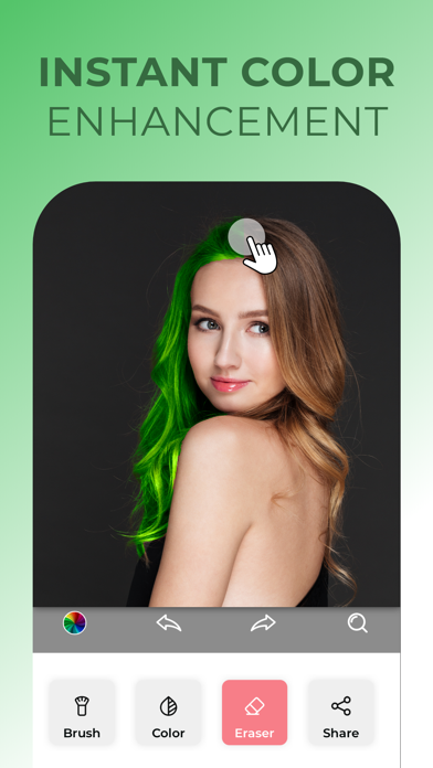 Hair Color Changer: Hair Dye . Screenshot