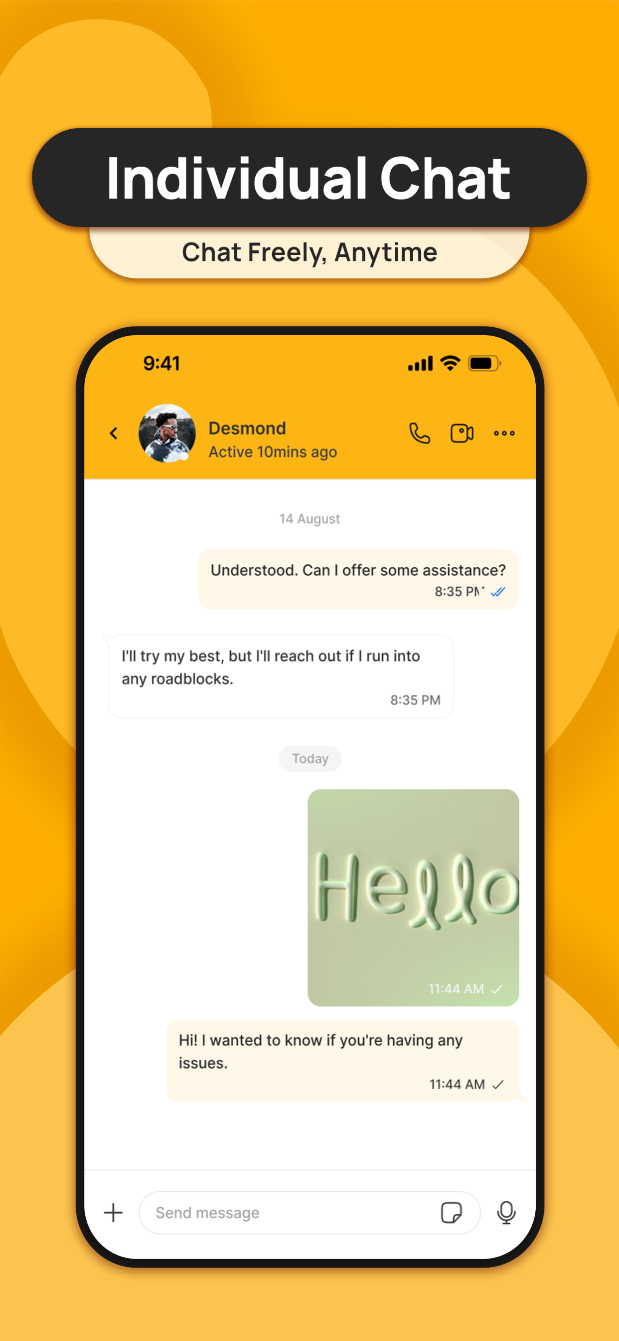 bNow Messenger screenshot 4