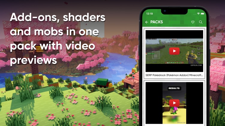 Addons, Skins & Mods for MCPE