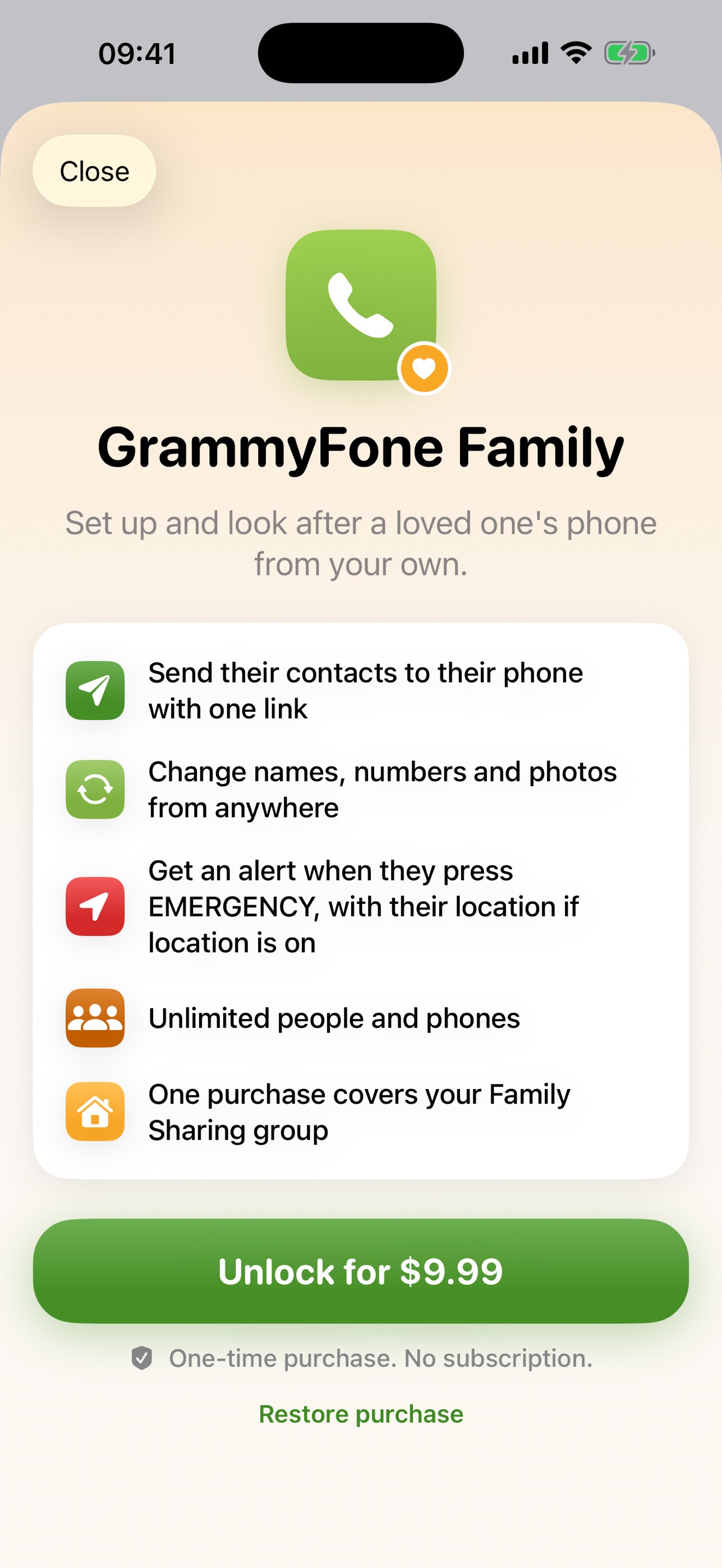 Screenshot 7 of GrammyFone: Big Button Phone