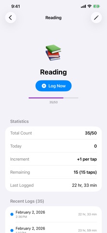 Task Counter Screenshot 1 of 7