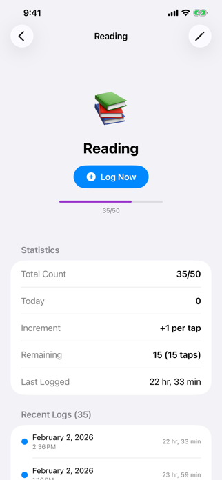 Task Counter Screenshot 1 of 7