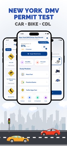NY DMV Permit - Practice Test Screenshot 1 of 10