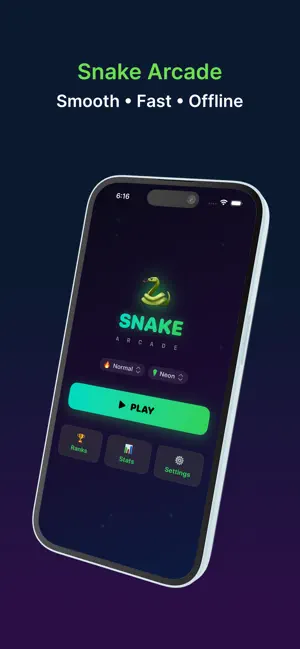 Snake Game - Offline Arcade screenshot 1
