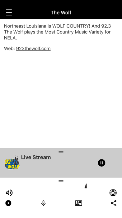 The Wolf 92.3 iPhone screenshot 3 - Entertainment app