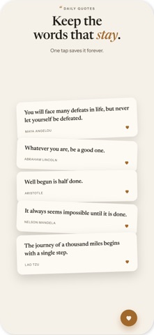 Daily Quotes - Affirmations Screenshot 5 of 5