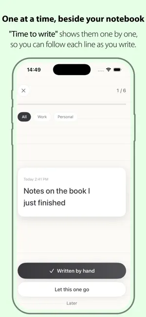 Later, on Paper screenshot 3